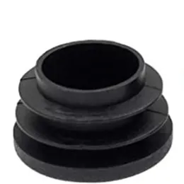 Wholesale Household Sundries Plastics 1" Inch Round Plastic Hole Plugs Inserts Black End Caps Metal Tubing Hardware Fences Glide Protection