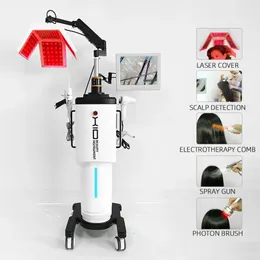 New Arrival Diode Laser Hair Growth machine hair loss Treatment 650NM Led instrument Hair Regrowth therapy Anti-hair Removal hair analyzer beauty salon Equipment