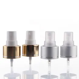 20 24 410 Closure Non Spill Silver Gold Aluminum Collar Mist Spray Pump For Cosmetic Bottle Metal Perfume Pump Fine Sprayer Fqvci
