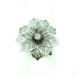 Anelli di tovagliolo Moda 5Cm Placcatura A forma di fiore El Decorazione Accessorio per feste Drop Delivery Casa Giardino Cucina Sala da pranzo Bar Ta Dhuzo