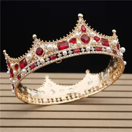 مشابك الشعر باريت بريق قطر الباروك الكبير الكريستال الأزهار التاج الرائع Tiaras Beauty Pageants Bride Association 230619