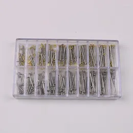 Watch Repair Kits 200pcs/Lot Strap Screw Bar/Lug For Band Stainless Steel Tube Rod Spring Bar 10mm - 28mm