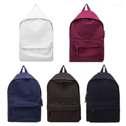 Okul çantaları unisex casual tuval backpack okul çantaları çanta omuz çantası sırt çantası kitap çantası k3kf