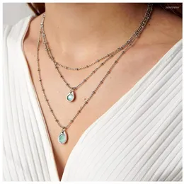 Catene YS 2023 Collana di perline color argento in lega di acciaio inossidabile può essere regalata alle donne con il commercio all'ingrosso gratuito