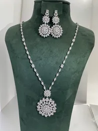 Brincos colar jankelly venda indina 2 peças conjuntos de joias de noiva moda dubai conjunto para mulheres acessórios para festa de casamento design 230619