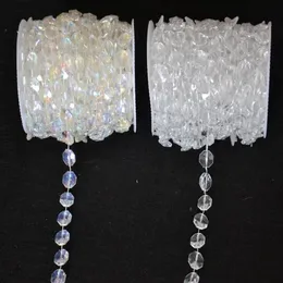 30 meter Diamond Crystal Acrylic Beads Roll Hanging Garland Strand Wedding Birthday Chilet Decor Diy Curtain WT052221U