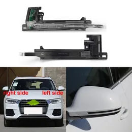 Audi Q3 2013 2014 2015 2015 2016-2018 Araç Aksesuarları Dikizle Bakış Yan Ayna Turn Sinyal LED Işık Dış Kanat Ayna Lambası