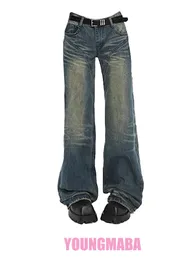 Women's Shorts Summer2023 Y2k Style Clothe Streetwear Fashion Vintage Baggy Wide Jeans Denim 230619