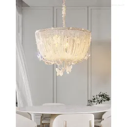 Lampy wiszące w stylu europejskim Lampa sufitowa salon do jadalni sypialnia Wystawa El Light Luxury żyrandol