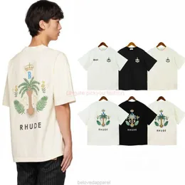 Дизайнерская модная одежда футболка футболка летняя мода Мужчины Рекомендуют Руд Мужские Печатные хлопковые круговые швоки.
