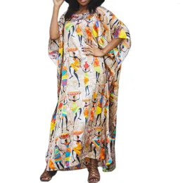 Этническая одежда Top Fashion Fashion African Dress одежда для женщин повседневная кафтан халат Африка Дэсики Канга Кафтан Африка 2023