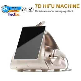 7D HIFU Ultrasonik Yaşlanma Karşıtı Güzellik Makinesi İnvaziv Olmayan Yüz Kayma Cilt Sıkılaştırma Vücut MPTSTL ile Konturlama