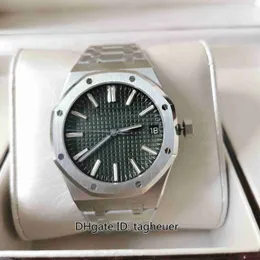 ZF Factory Mens Watch الذكرى 50 41 ملم × 10.4 مم 15510 قرص زهري الزيتون 72 ساعة محمية أوتوماتيكية للساعات