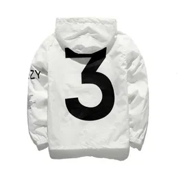 Kurtki męskie Sprzedaj West Y3 sezon 3 Windbreaker Men Men Kobiet Hip Hop Jacket Fashion Owewear 2306619