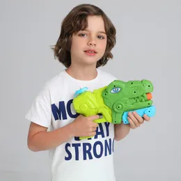 Dinosaur Water Gun Cartoon Dziecięce na zewnątrz basen na plaży Water Water Fight Duża pojemność Blaster Pistolety Tyrannosaurus Rex