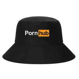 Wide Brim Hats Bucket PornHub Bob Men Women Cotton Outdoor Reversible Caps fisherman Hat Girl Boy Chapeau Panama bob 230620