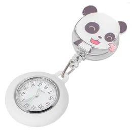 Pocket Watches Table Women Watch Digital Hanging Nurses Clip-on Fashionable Retractable Buckle