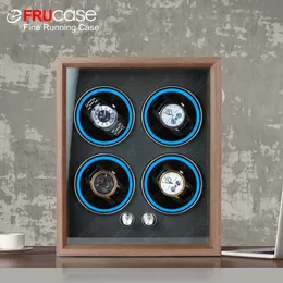 시계 상자 케이스 자동 시계 용 Frucase Watch Winder Box Jewelry Watch Display Collector Storage LED 230619
