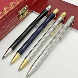 Ballpoint Pens Yamalang Fine Bulue Pen Classic Luksusowa marka metalowa żywica biuro biuro Pisanie papieru papiernicze Prezent 230620