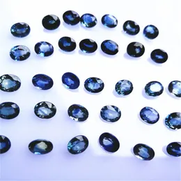 Löst diamanter Echsun 1PCSlot Gemstones Natural Sapphire Joias Feminina Rings Armband örhängen Halsband pendentif för Jewely 230619