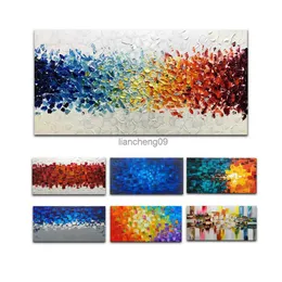100% Hand Painted Best Abstract Knife Oil Painting On Canvas Living Room Teen Home Wall Modern Simple Pictures Decoration Mural L230620