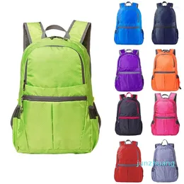 School Bags Impermeable Breathable Outdoor Folding Bag Travel Backpack Lightweight For Boy's And Women
