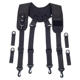 Altri accessori di moda Equipaggiamento regolabile da esterno Tipo di bretelle Bretelle tattiche Bretelle tattiche Cintura da lavoro per uomo Imbracatura Combat Readiness Strap 230619