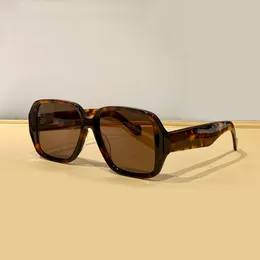 Óculos de Sol Quadrados Grandes Havana Lente Cinza Escuro Feminino Óculos de Sol Verão gafas de sol Sonnenbrille UV400 Óculos com Caixa