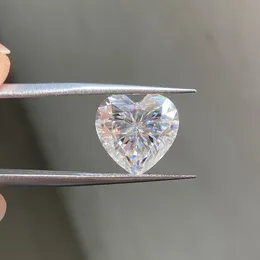 Diamanti sciolti Meisidian D VVS1 a forma di cuore 6X6mm 08 carati pietra diamante Pirce per anello di fidanzamento 230619