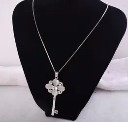 Diamant-Cobra-Stein-Schlüssel-Halskette, neuer Modeschmuck für Damen, Bekleidungsaccessoires, modische Hängekette, Bastel-Halskette 9068033