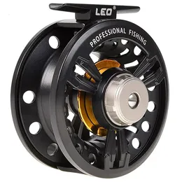 BAITCASTING REELS FLY FISHER REEL 34 56 WT utbytbara stora arborlegeringsaluminium för fluefiskhjulhjulstillbehör 230619