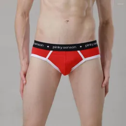 Unterhosen! Marke Pinky Senson Sexy Herren Homosexuell Unterwäsche Nachtwäsche Höschen Mann Fashion Solid Briefs 6 Farben