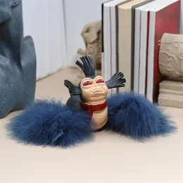Obiekty dekoracyjne figurki zabawny robak zabawki z labiryntów ręcznie robione Prezentowane Plush Doll Fitget Toys Dekoracja dzieła do domu 230619
