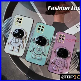 Handyhüllen für OPPO A54 A5S A7 A12 A15 A15S A73 A76 A96 A55 A9 A5 2020 A35 A36 A55 A95 A74 A16 Astronaut Handyhalter Schutzhülle J230620