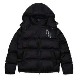 Jaquetas masculinas Jaquetas masculinas Trapstar Coat Jacket London SHOOTERS COM CAPUZ PUFFER JAQUETA PRETA REFLETIVA Jaqueta Puffer Bordada 62