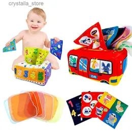 Magische Taschentuchbox, Montessori-Spielzeug, Baby-pädagogisches Lernen, Aktivität, sensorisches Spielzeug für Kinder, Fingerübung, beschäftigtes Brett, Babyspiel