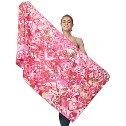 75*150cm Double Faced Velvet Absorbent Quick Drying Beach Towel Microfiber Yoga Exercise Towels Swimming Bath Towel