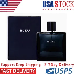 Man Perfume Bleu kadzidło mężczyznę 100 ml trwałego dezodorantu mężczyzn szybka wysyłka Kolonia dla mężczyzn