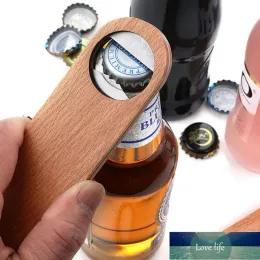 All-Match Big Wood Handle Bartender Bottle Opener Wine Beer Beer Soda Cap Cap Bottle Bar Tools Factory بالجملة