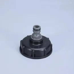 Equipamentos de rega 1 peça adaptador de mangueira IBC conector redutor tanque de água encaixe 60 mm rosca grossa durável torneira de tubo de jardim