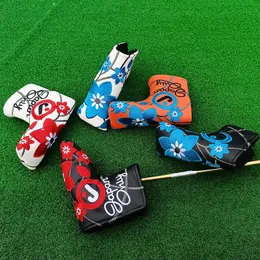 Other Golf Products Putter Headcover Clown Cover PU Leather Blade Club Head Protector 230620