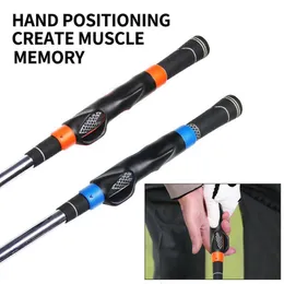 Club Grips Golf Swing Trainer Outdoor Alignment Training Grip Auxílio à prática para correção de postura Acessórios 230620