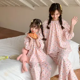 Passende Familienoutfits Pyjamas für Mutter und Sohn wie Mutter-Tochter-Kleidung zum Schlafen Damen-Nachtwäsche Eltern-Kind-ComingHome-Outfit 230619