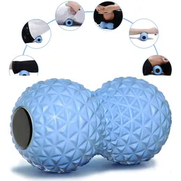 Kulki fitness Eva Peanut Massage Ball Podwójny lacrosse Masaż piłka Ball Ball Ball do fizykoterapii głębokie narzędzie do masażu tkanek