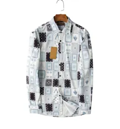 Schwarz Weiß Barock Herren Designer Hemden Marke Kleidung Männer Langarm Kleid Shirt Hip Hop Stil Qualität Baumwolle HEMDEN