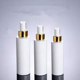100ml 150ml 200ml bomba de spray branco recipientes de garrafas brancas, frasco de spray de plástico branco vazio para embalagens de cosméticos F1380 Gakix