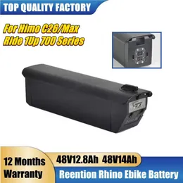 Himo C26 Ebike Replacement Battery Pack 48V 12Ah 14Ah Electric Bike Batteries For C26 Max Gio Storm Lightning Ride1Up 700 Series