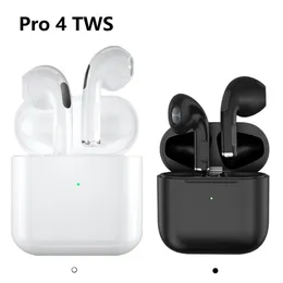 TWS Drahtlose Kopfhörer Bluetooth Kopfhörer Wasserdichtes Headset mit Mikrofon für Xiaomi iPhone Pro4 Ohrhörer