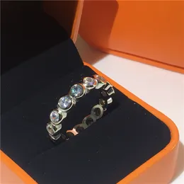 Splendida coppia Eternity Band ring Real Silver Color Fedi nuziali di fidanzamento per donna uomo 3mm AAAAA cz Party Jewelry