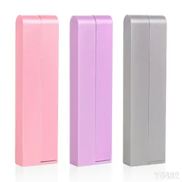 Multifuction Solid Color Portable Metal Pipe Disguise Pipes With Storage Tank Aluminium Alloy Detachable Smoking Kit Tobacco Pipe Color Random New Wholesale